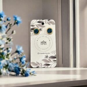 Brinco Grace - Azul Capri