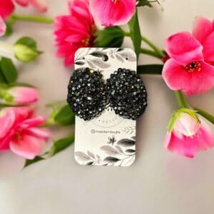 Brinco Diana - Obsidian