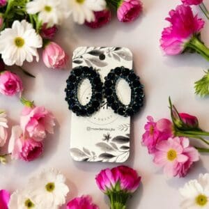 Brinco Lady - Azul Oxford