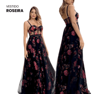 Vestido Roseira